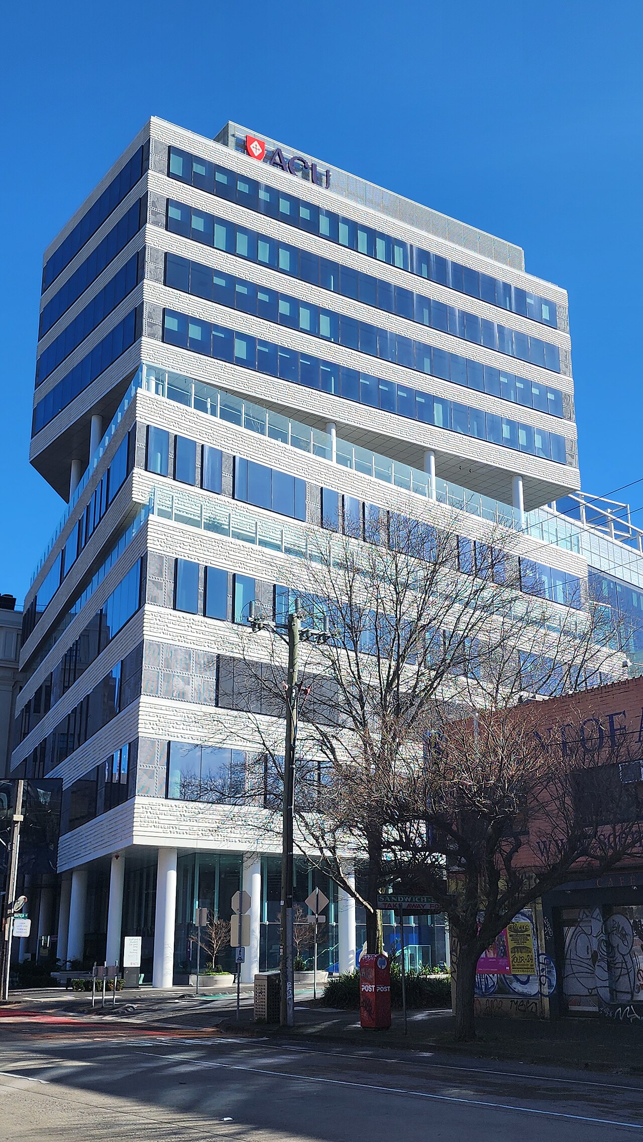 A university campus building in Melbourne