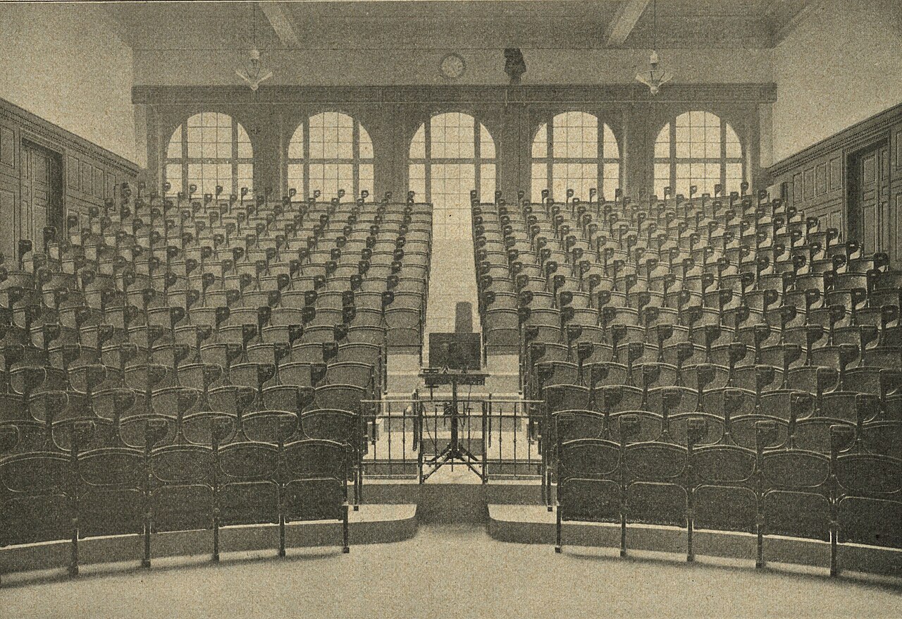 A large historic lecture hall
